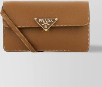 Prada mini leather shoulder bag
