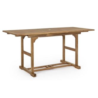 Konte Design Mesa extensible de madera de acacia