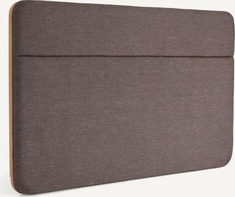 AM.PM Hoofdbord in gevlekte stof met frame in eikenfineer, NOEN