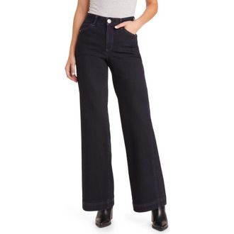 Wit & Wisdom Gracie Skyrise Wide Leg Jeans in Indigo at Nordstrom Rack, Size 0
