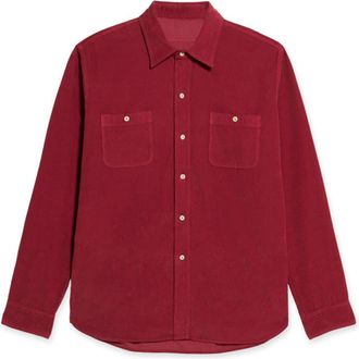 Fortela Work Corduroy Shirt in Pink at Nordstrom, Size Xx-Large
