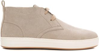 Hogan Su&egrave;de Enkellaarzen met Memory Foam - Heren - Veterlaarzen - Beige - 41 1/2 EU - Su&egrave;de - Schoenen