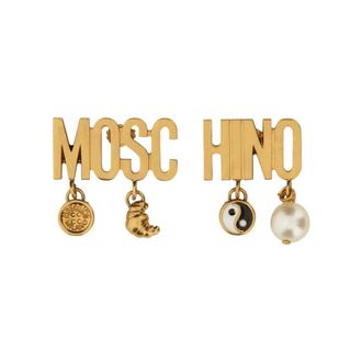 Moschino Accessoires, Dames, Geel, ONE Size, Oorbellen