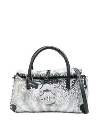 Zanellato Silver Dotta Satchel