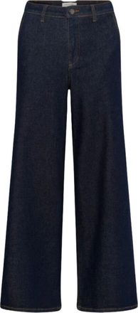 Kaffe Vide Jeans - Dames - Jeans - Blauw - Maat: 3XL Katoen