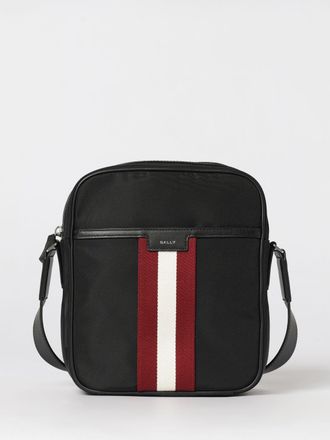 Bally Borsa a tracolla messenger in tela con logo Bally