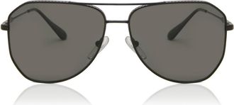 Prada PR 63XS Polarized 1AB08G Mens Sunglasses Black Size 61