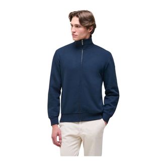 Colmar Sweatshirt met hoge hals - Heren - Sport - Blauw - Maat: 2XL Katoen