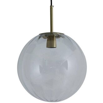 Light & Living Light & Living - L&aacute;mpara Colgante - Magdala - Dorado - Vidrio - &Oslash;