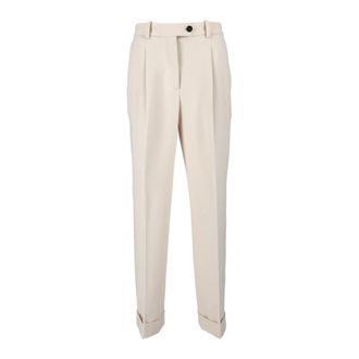 Circolo 1901 Chinos - Dames - Slim Fit Broeken - Beige - S - Broeken