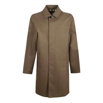 Burberry Jassen, Heren, Bruin, XL, Burberry Coats