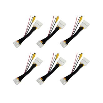 OEM Adaptador De C&aacute;mara De Marcha Atr&aacute;s De V&iacute;deo Rca De 6 Canales Y 28 Pines Para Cx-5, Demio, Axela Roadster, Mx-5 Miata (modelos 2, 3 Y 6)