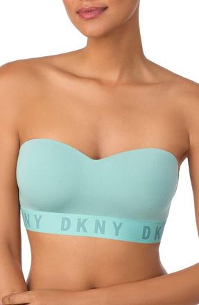 DKNY Cozy Removable Strap Wireless Bra in Aquifer at Nordstrom, Size X-Large