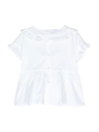 Il Gufo Cotton Stretch Shirt - White