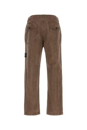 Stone Island Grey Pantaloni Trousers