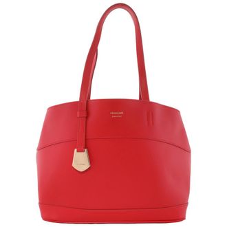 Ferragamo Logo-Print Charming S Tote Bag