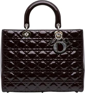 Dior Pre-owned Elegante Gestructureerde Handtas - Dames - Vintage Handtas - Bruin - ONE Size - Vintage