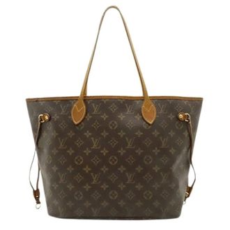 Louis Vuitton Pre-owned Tote Bags, female, Brown, Size: ONE SIZE Pre-owned Monogram Neverfull MM Tote Bag