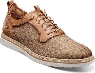 Stacy Adams Sebert Elastic Lace Sneaker in Tan at Nordstrom, Size 10.5