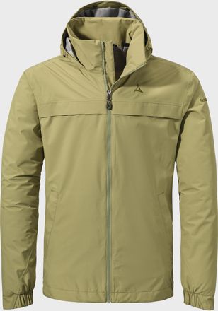 Sch&ouml;ffel Outdoorjacke SCH&Ouml;FFEL Jacket Style Bohorok MNS, Herren, Gr. 48, gr&uuml;n (4605, gr&uuml;n), Oberstoff: 100% Polyester; (Membran: Thermoplastisches Polyurethan)