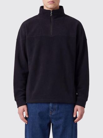 Jacquemus Rond Carr&eacute; Cotton Sweatshirt with High Neck and Half-Zip