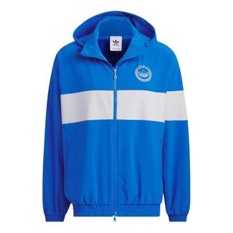 adidas Originals Rifta Windbreaker Jackets Blue White IU4794