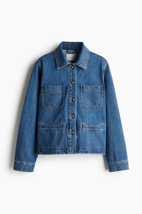 H&M Twilljacke - Denimblau