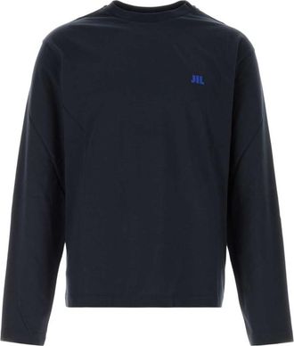 Jil Sander Dark Blue Logo T-Shirts