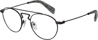 Yohji Yamamoto Black Metal Glasses Mens (Frames)