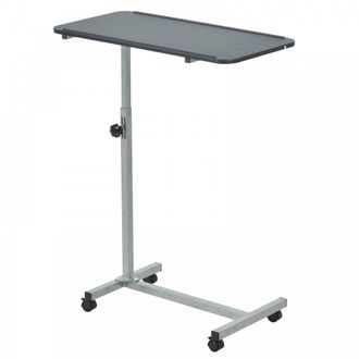 HOMCOM MDF Height Adjustable Sofa & Bed Table Black/White - Home Living | TJ Hughes Black