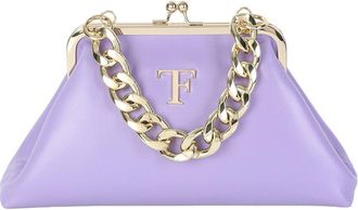Tiffany & Fred Iconic Leather Frame Clutch