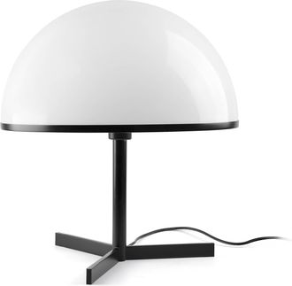 Faro Barcelona Dome M Lampada Da Tavolo Nera