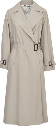 Max Mara Beige Trenchcoat met Mantellina - Dames - Trenchcoats - Beige - S - Jassen