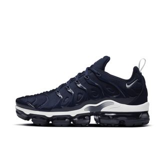 Nike Mens Air VaporMax Plus Shoes in Blue | DH0611-400