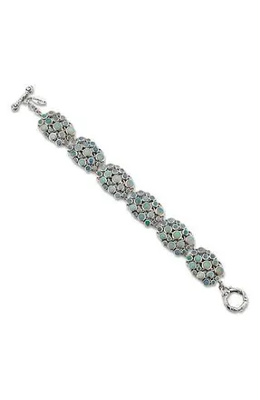 Samuel B. Cabochon Cluster Bracelet in Blue And Green at Nordstrom Rack