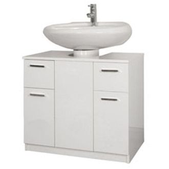 Savini Mobile Sotto Lavabo Copri Colonna Bianco