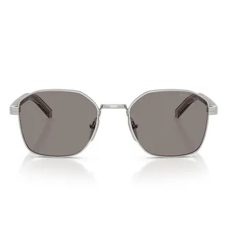 Prada Sunglasses Prc50 S 1 Bc80 Q Silver/Dark Grey Men