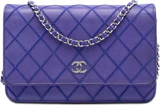 Chanel Quilted Calfskin Fancy Wallet On Chain