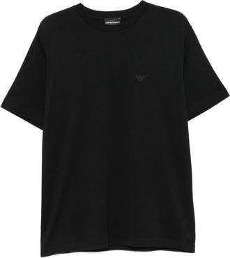 Emporio Armani Logo-embroidered T-shirt