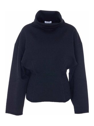 Alaia black seam jumper