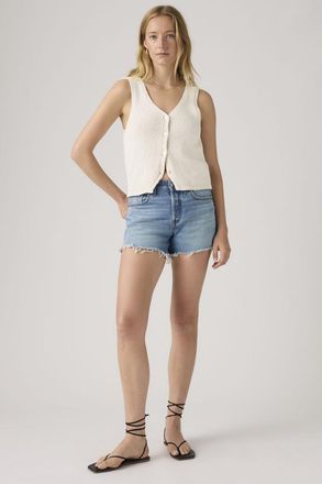 Levi's 501 Curve Shorts - Donna - 23 - Blu / En Masse