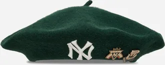 New Era New York Yankees MLB Cooperstown Pin Beret Dark Green