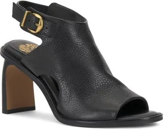 Vince Camuto Fezisha Ankle Strap Sandal in Black at Nordstrom, Size 7.5