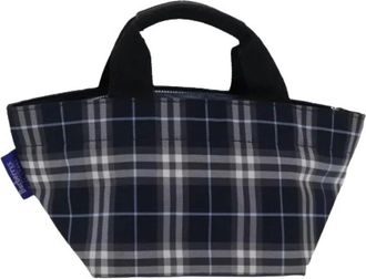 Burberry Pre-owned Tote Bags, female, Multicolor, Size: ONE SIZE Pre-owned Vintage Tote Bag