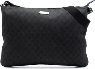 Gucci Pre-owned Gucci GG Denim Crossbody 190628 200047