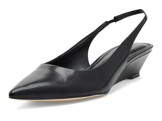 Calvin Klein Mavalyn Womens Shoes Black Leather : 9.5 M