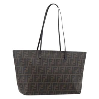 Fendi Pre-owned Tote Bags, female, Black, Size: ONE SIZE Pre-owned Plastic Tote Bag