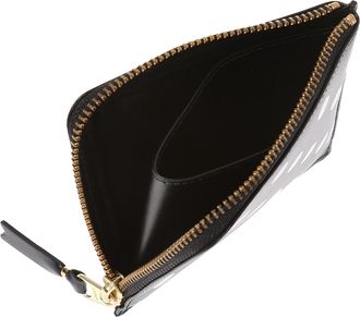 Comme Des Garçons Comme Des Garçons Leather Wallet, Unisex, Black