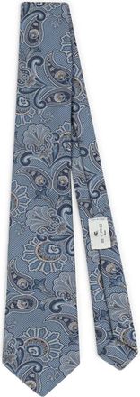 Etro Cravatta a fiori - Blu