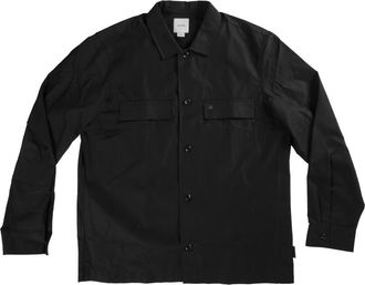 Calvin Klein Boxy Twill Overshirt - Heren - Casual Overhemden - Zwart - XL - Katoen - Overhemden